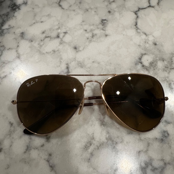 Brown tint polarized Ray Bans